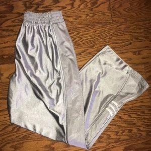 Adidas tear away track pants